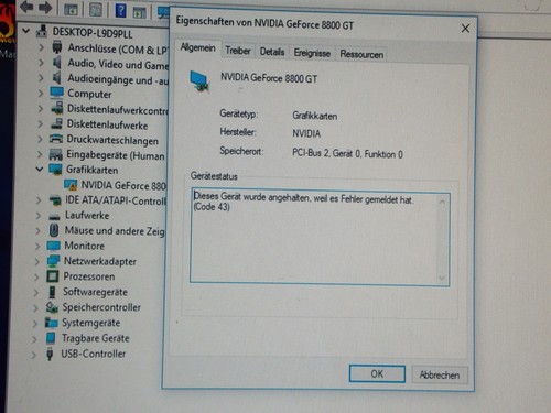 Faulty damage asus nvidia - damage,
